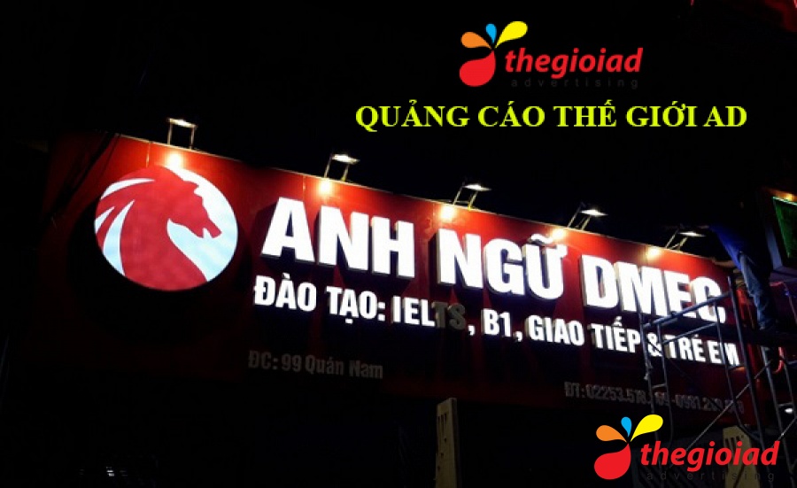 Ảnh bảng hiệu tham khảo – Thiết kế, thi công bảng hiệu quảng cáo Quận 4