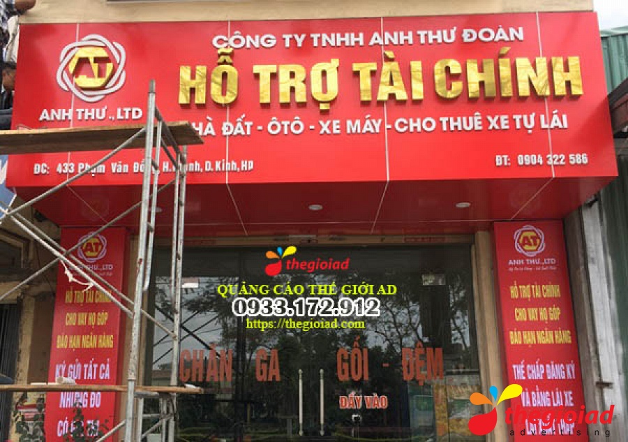 Ảnh bảng hiệu tham khảo – Thiết kế, thi công bảng hiệu quảng cáo Quận 5