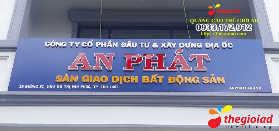 Ảnh bảng hiệu tham khảo – Thiết kế, thi công bảng hiệu quảng cáo Quận 5
