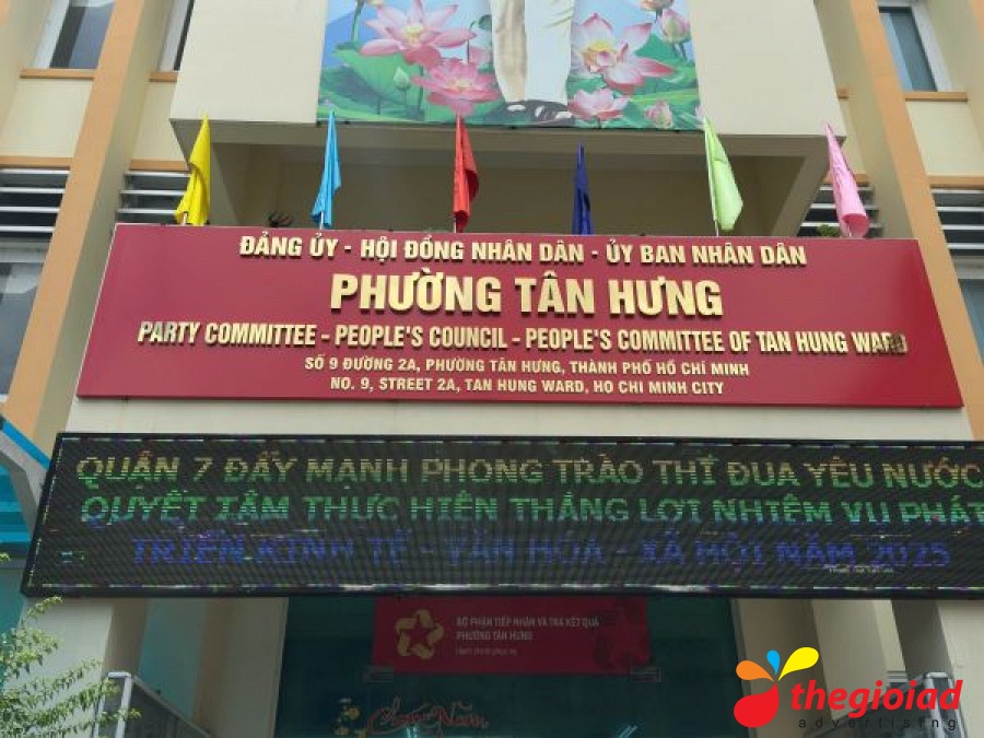 Ảnh bảng hiệu tham khảo – Thiết kế, thi công bảng hiệu quảng cáo Quận 7