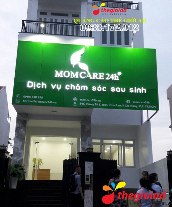 Ảnh bảng hiệu tham khảo – Thiết kế, thi công bảng hiệu quảng cáo Quận 8