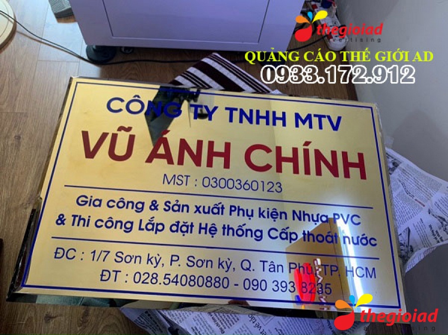 Ảnh bảng hiệu tham khảo – Thiết kế, thi công bảng hiệu quảng cáo Quận 8