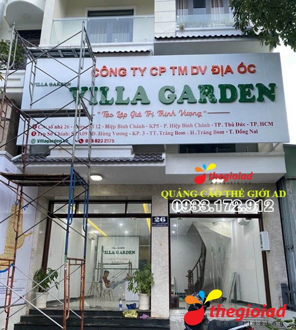 Ảnh bảng hiệu tham khảo – Thiết kế, thi công bảng hiệu quảng cáo Quận 8