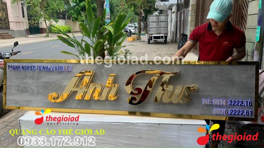Ảnh bảng hiệu tham khảo – Thiết kế, thi công bảng hiệu quảng cáo Quận 8