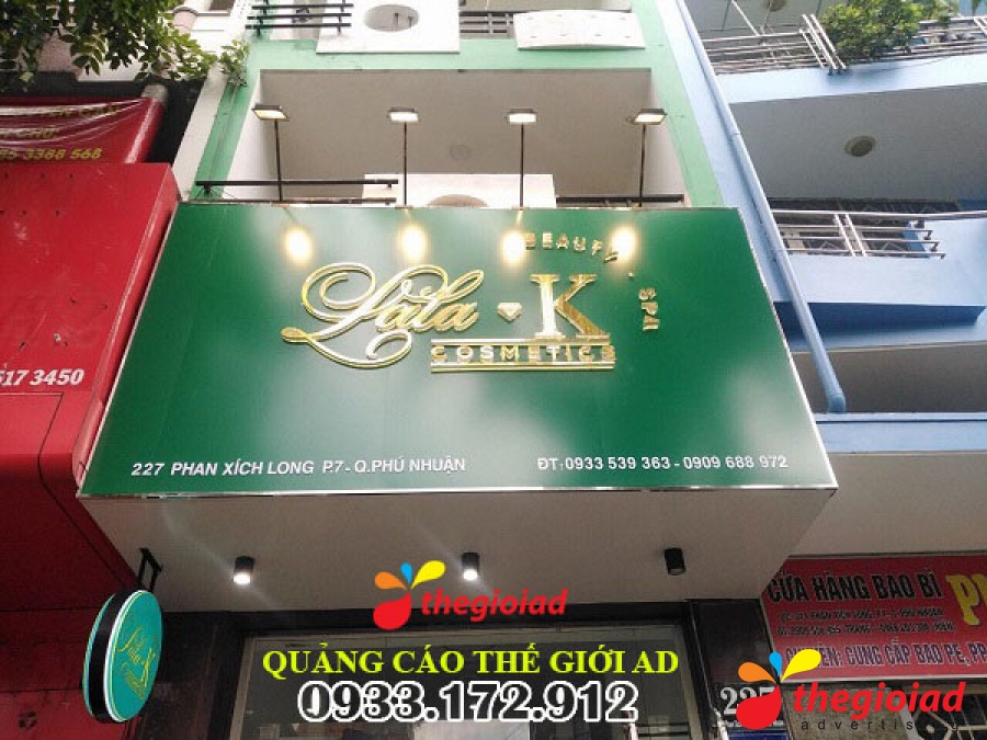 Ảnh bảng hiệu tham khảo – Thiết kế, thi công bảng hiệu quảng cáo Quận 8