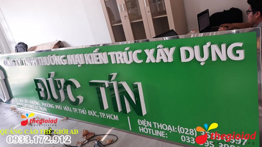 Ảnh bảng hiệu tham khảo – Thiết kế, thi công bảng hiệu quảng cáo Quận 8