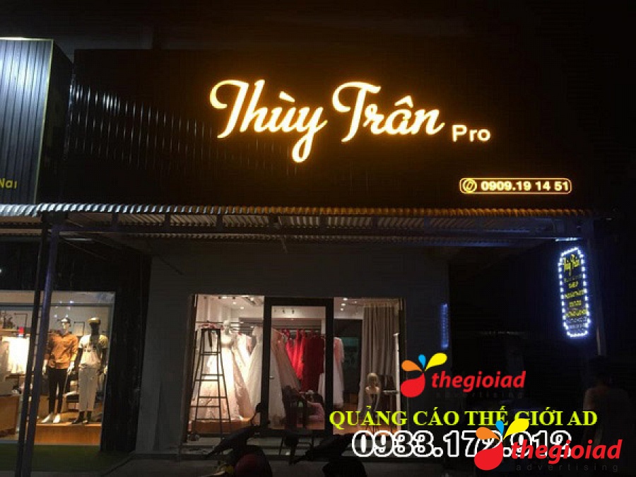 Ảnh bảng hiệu tham khảo – Thiết kế, thi công bảng hiệu quảng cáo Quận 8