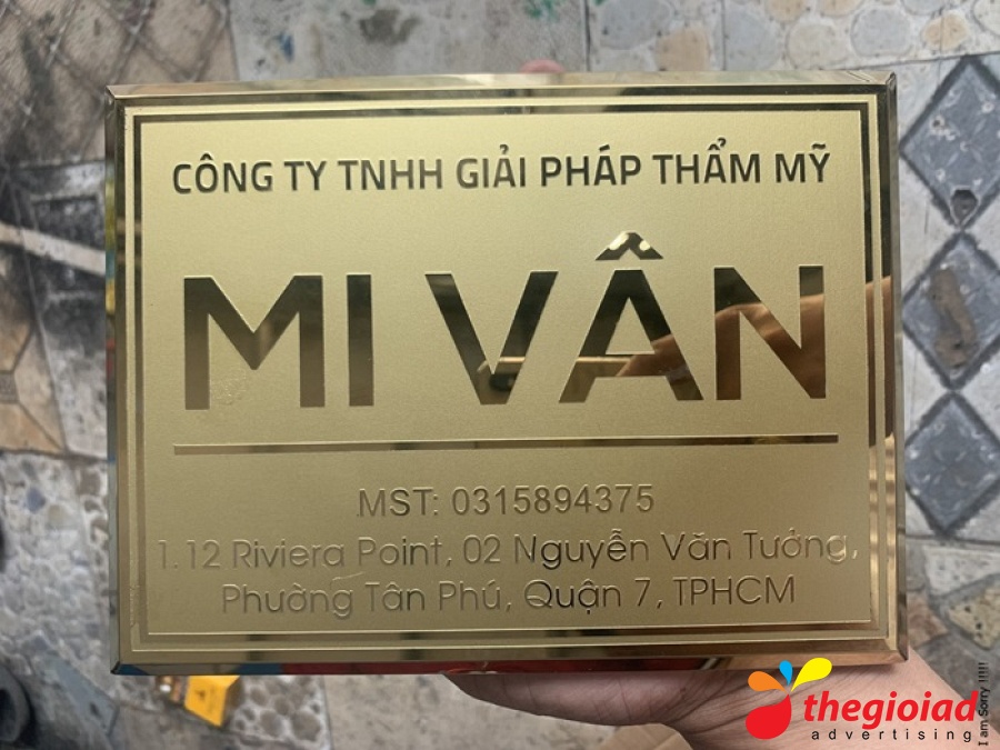 Ảnh bảng hiệu tham khảo – Làm bảng hiệu, bảng tên công ty tại TP.HCM
