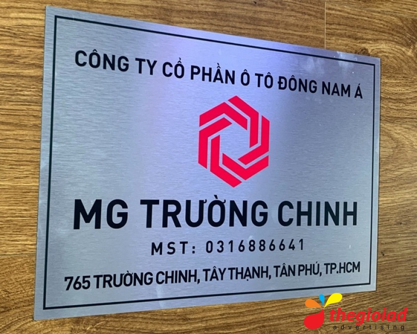 Ảnh bảng hiệu tham khảo – Làm bảng hiệu, bảng tên công ty tại TP.HCM