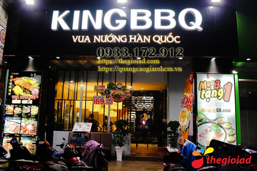 Ảnh bảng hiệu tham khảo – Thiết kế, thi công bảng hiệu quảng cáo Nhà Bè