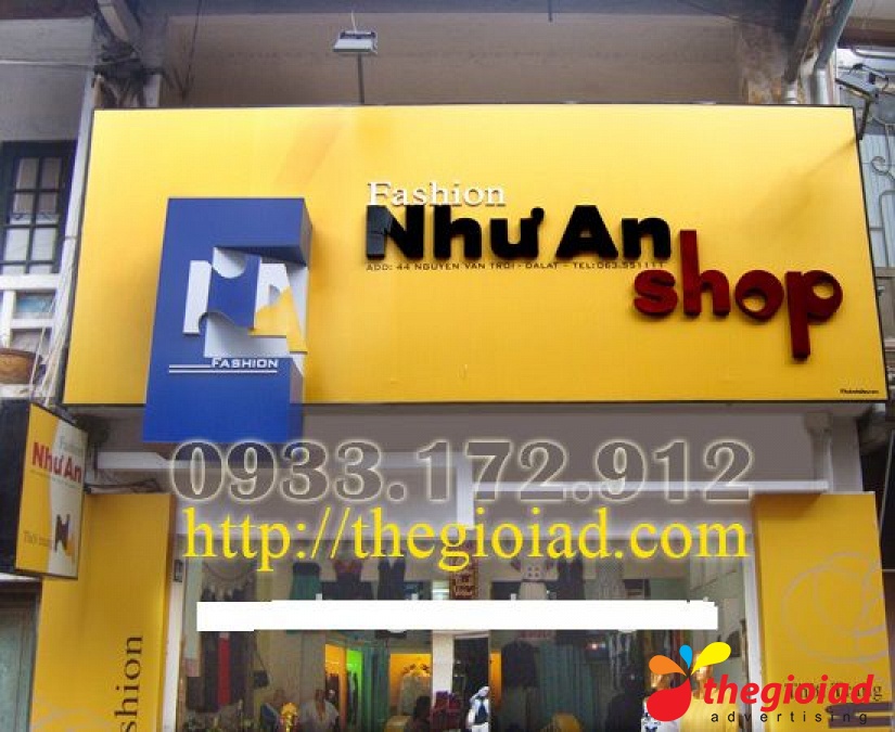 Ảnh bảng hiệu tham khảo – Thiết kế, thi công bảng hiệu quảng cáo Quận 8