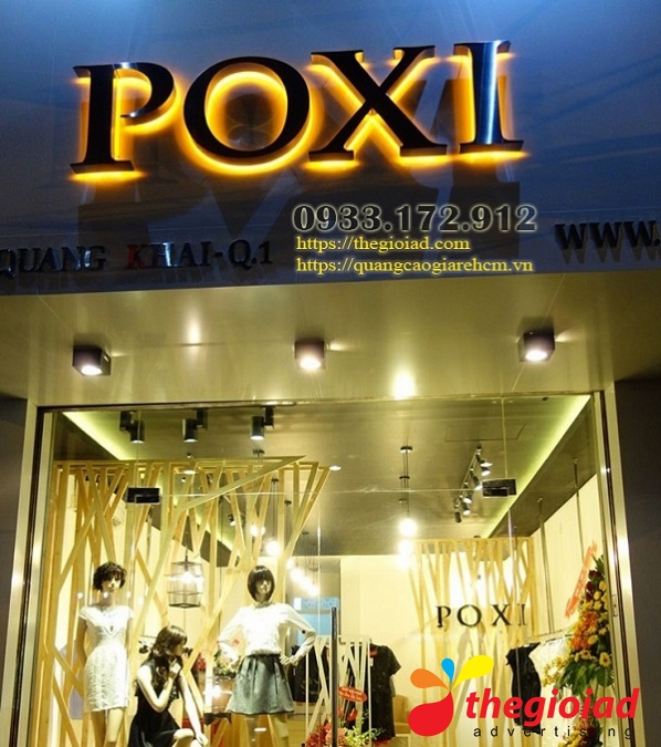 Hình bảng hiệu thời trang tham khảo – Mẫu bảng hiệu shop quần áo: chọn phong cách hợp mặt tiền