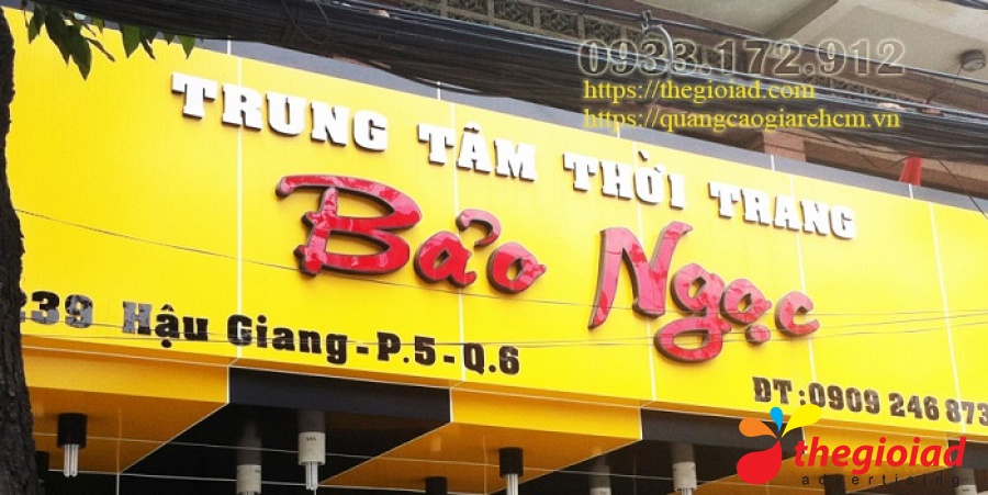 Hình bảng hiệu thời trang tham khảo – Mẫu bảng hiệu shop quần áo: chọn phong cách hợp mặt tiền