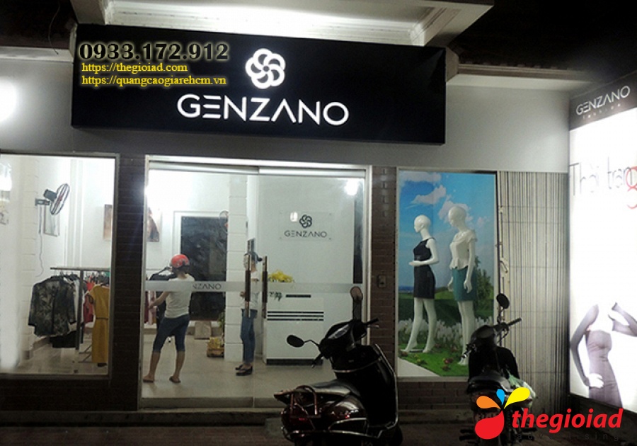 Hình bảng hiệu thời trang tham khảo – Mẫu bảng hiệu shop quần áo: chọn phong cách hợp mặt tiền