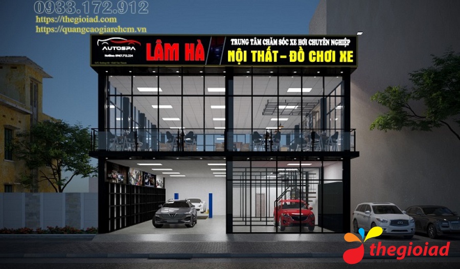 Ảnh bảng hiệu tham khảo – Thiết kế, thi công bảng hiệu quảng cáo Quận 5