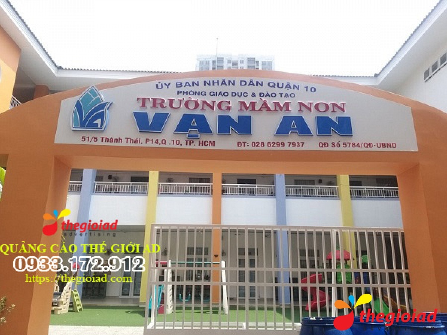 Ảnh bảng hiệu tham khảo – Thiết kế, thi công bảng hiệu quảng cáo Quận 1