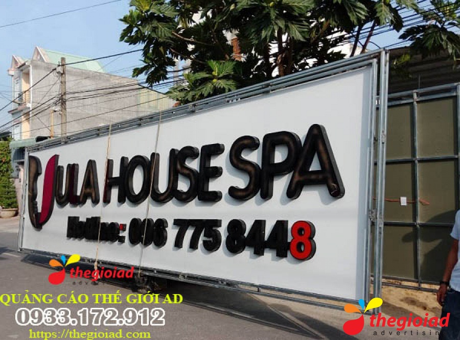 Ảnh bảng hiệu tham khảo – Thiết kế, thi công bảng hiệu quảng cáo tại TP.HCM