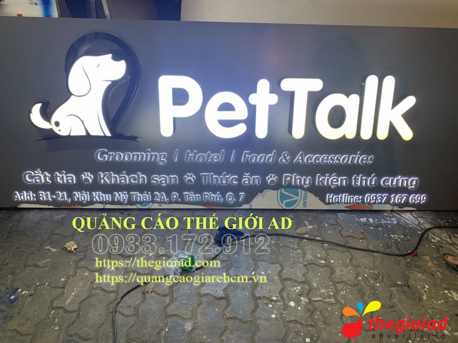 Ảnh bảng hiệu tham khảo – Thiết kế, thi công bảng hiệu quảng cáo Quận 5