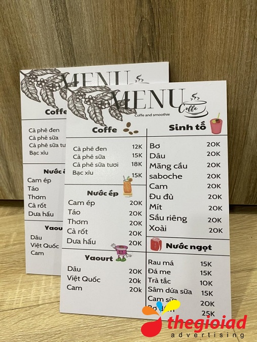 In Menu – góc nhìn 2