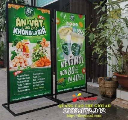 Standee & bảng trưng bày
