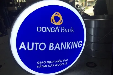 Hộp Đèn Mica Hút Nổi Tròn