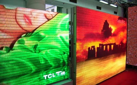 Màn hình LED hiển thị hình ảnh trong danh mục dự án Thế Giới AD