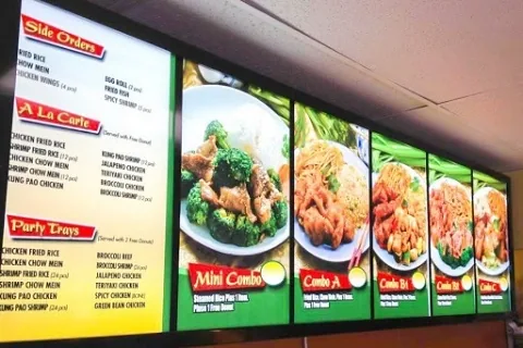 Bảng Hiệu Hộp Đèn Menu