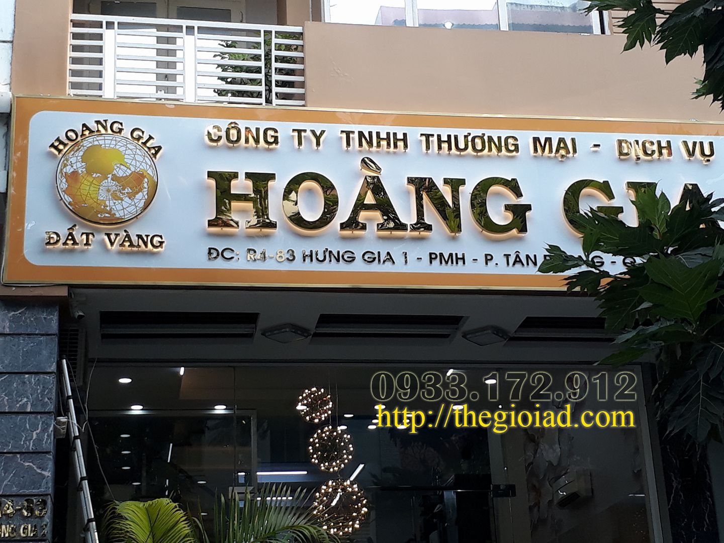 bảng hiệu quảng cáo quận 8