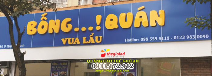 bảng hiệu alu đẹp