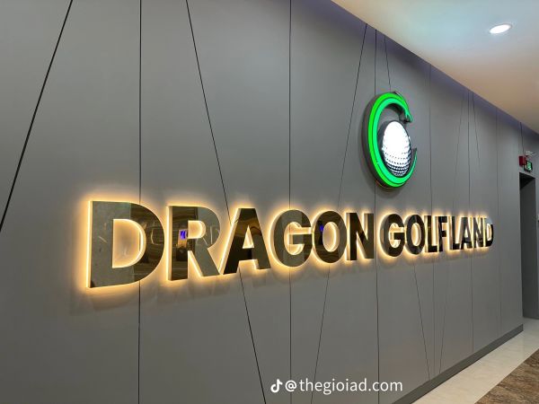 chữ nổi inox vàng gương