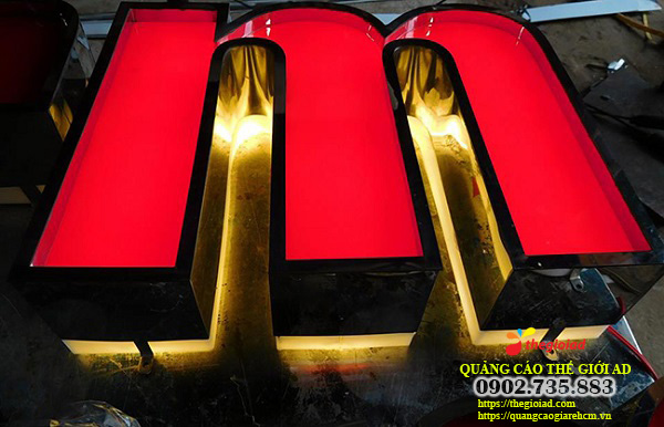 chữ nổi mica đẹp chữ nổi mica đẹp