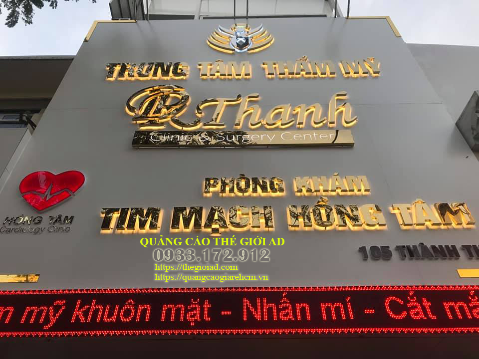 biển hiệu chữ inox đẹp biển hiệu chữ inox đẹp