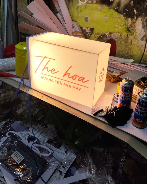 hộp đèn quảng cáo đẹp