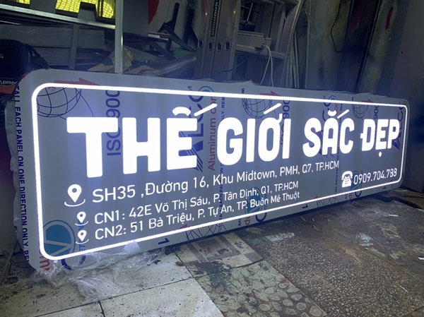 bảng hiệu chữ nổi