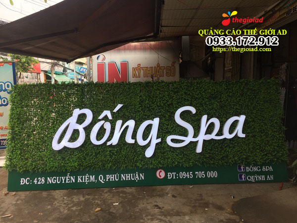 bảng hiệu spa