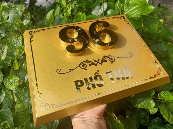 bảng số nhà cao cấp