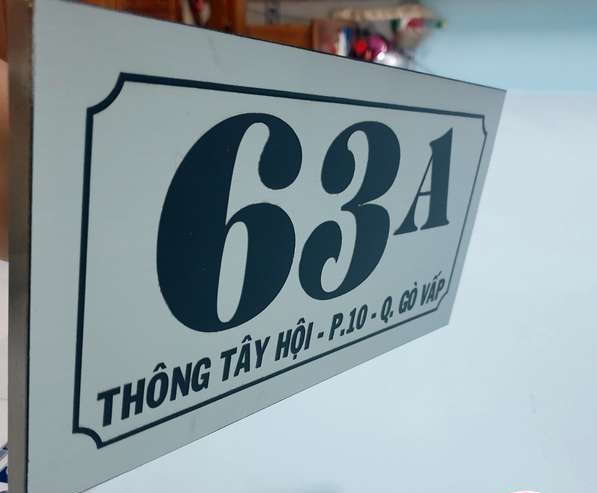 bảng số nhà đẹp