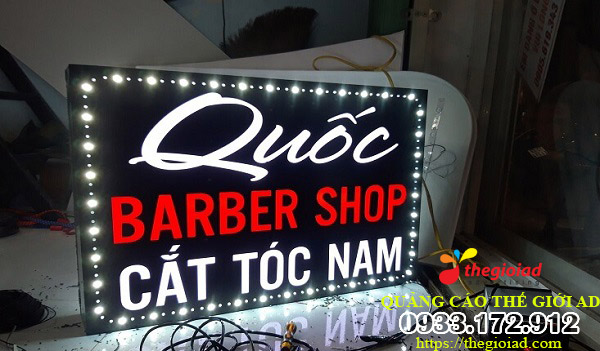 biển quảng cáo barber shop đẹp
