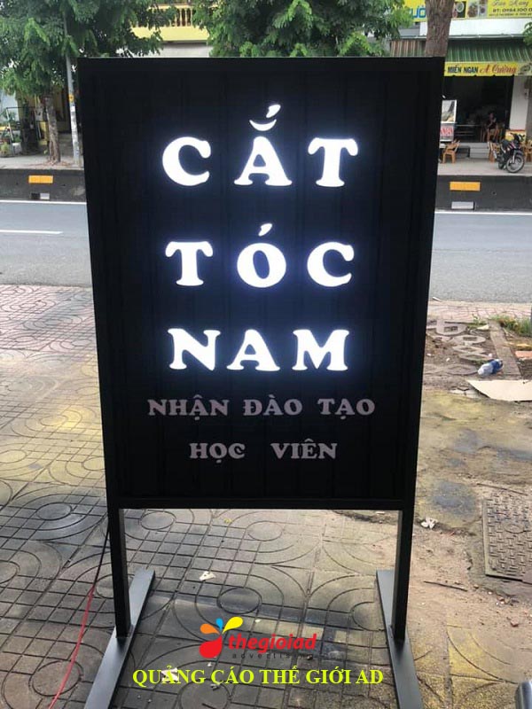 bảng hiệu tóc