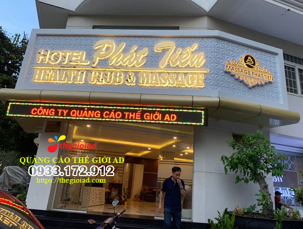 bảng hiệu spa