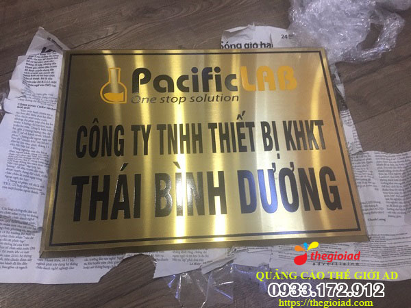 biển hiệu công ty