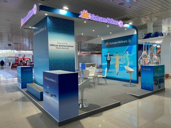 booth qian hàng triển lãm