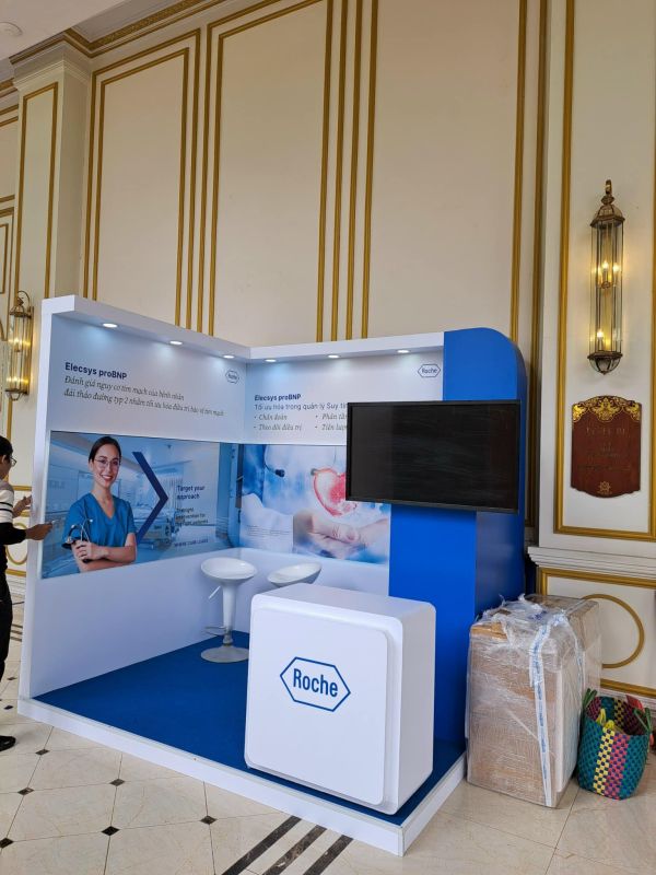 thi công booth gian hàng triển lãm tphcm