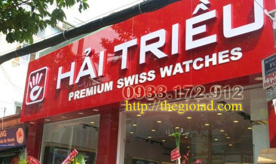 Thi công bảng hiệu quảng cáo ở Cần Giờ