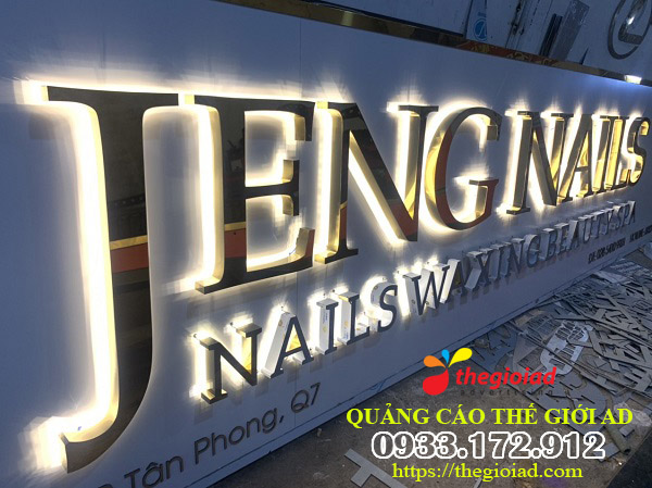 chữ nổi inox đẹp chữ nổi inox đẹp