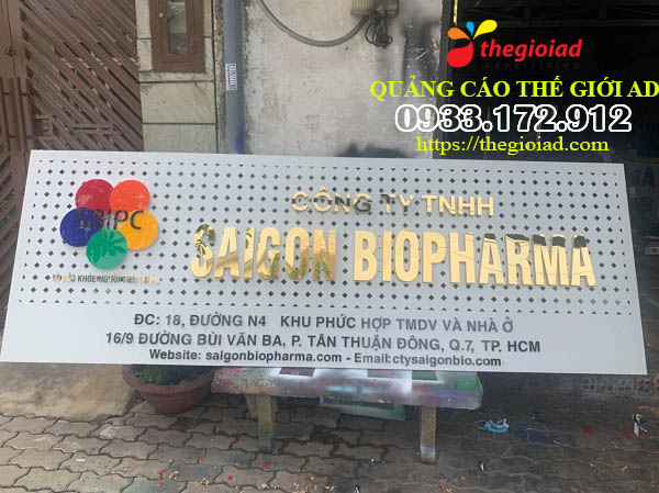 chữ nổi inox chữ nổi inox