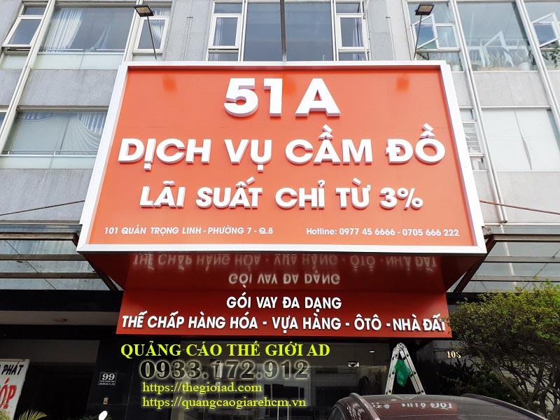 bảng hiệu chữ nổi mica bảng hiệu chữ nổi mica