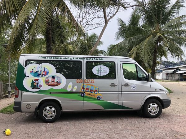 decal dán quảng cáo xe