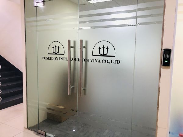 decal mờ dán kính
