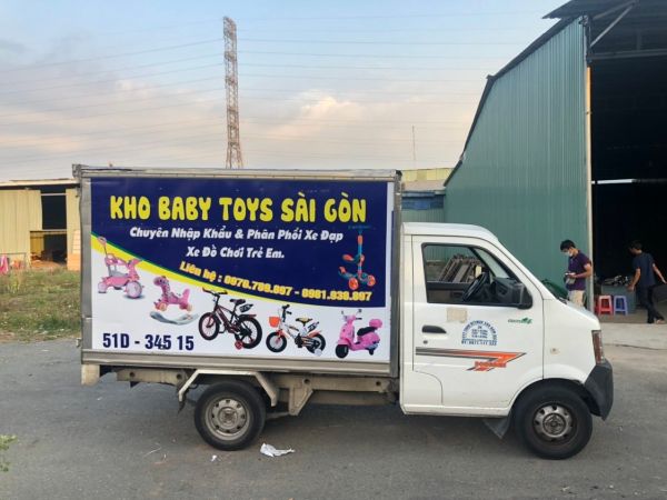 decal dán quảng cáo xe tải